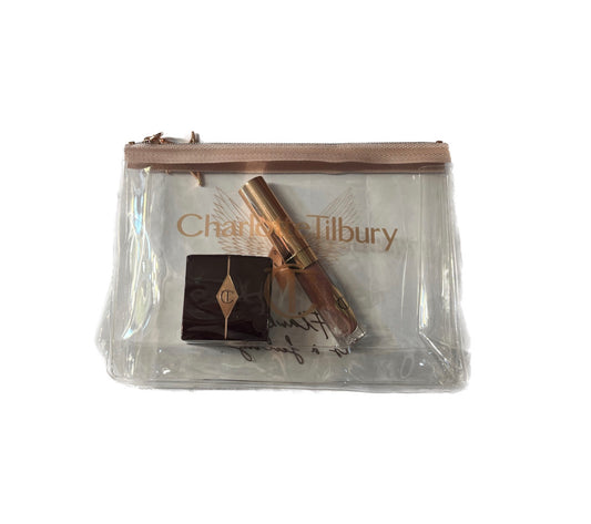 Charlotte Tilbury | 3 Piece Transparent Cosmetic Bag