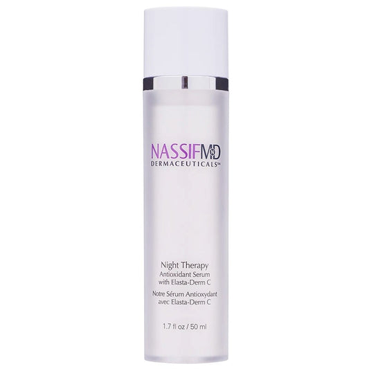 NassifMD | Night Therapy Anti-Oxidant Serum with Elasta-Derm C