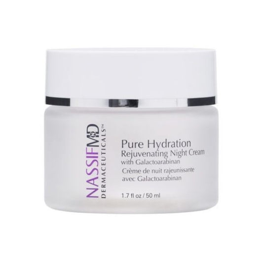 NassifMD | PURE HYDRATION REJUVENATING NIGHT CREAM with Galactoarabinan