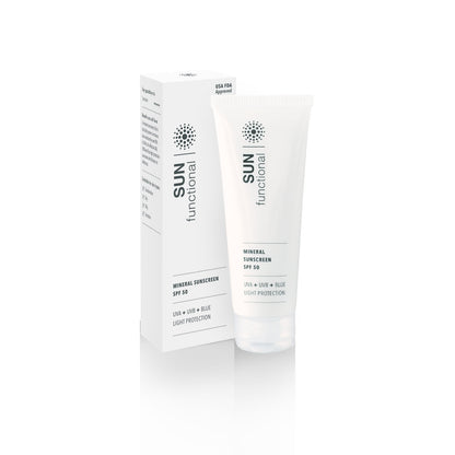 SKIN Functional Mineral Sunscreen SPF50 | UVA, UVB + Blue Light Protection