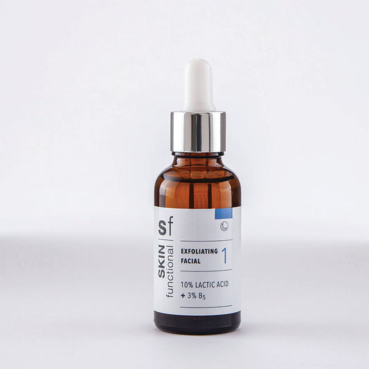 SKIN Functional Exfoliating Facial 1 | 10% Lactic Acid + 3% Polyhydroxy Acid